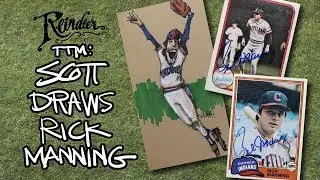 Rick Manning Doodle and 2/2 Autograph TTM Success