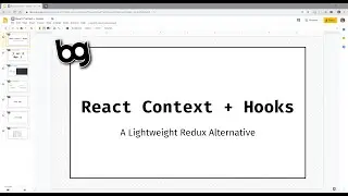 🔮 Frontend Guild | React Context  + Hooks | Slide Creation