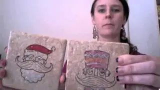 Santa Stache Coasters