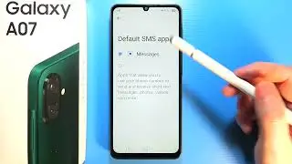 Samsung Galaxy A07: How to Change Default SMS App