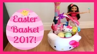 What's in my Easter basket 2017 + Decorate! | Toddler Girl
