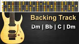 Melodic Heavy Metal Guitar Backing Track in D Minor | 143 BPM |