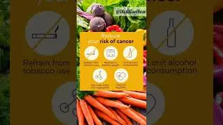 Reduce your risk of cancer |Eat more Fruits & Vegetables #viral#trendingvideo #shortsvideo #ytshorts