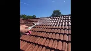 Black dirty roof brought back to beautify 🤩