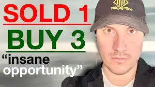 I Just SOLD 1 Stock & Bought 3 Stocks‼️👍🏼