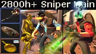 What 2800+ hours of Sniper experience looks like (TF2 Gameplay)