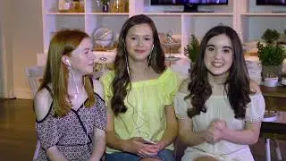 Whisper Challenge with Olivia Sanabia, Abby Donnelly, and Aubrey Miller - POPSTAR