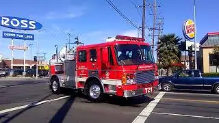 Lafd task force 21/ SQUAD 21/rescue 21 responding code 3