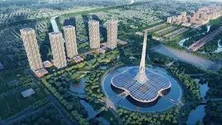 Design Videos of AP Legislature, High Court and  Sec & HoD Towers By Fosters ||#ChetanaMedia