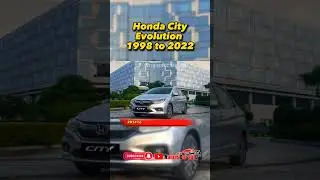 Honda City Evolution #honda #hondacity #evolution #shorts #viralshorts