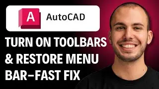 AutoCAD 2026: Включение панелей инструментов и восстановление строки меню [РУКОВОДСТВО ПО ВЕРСИИ ...
