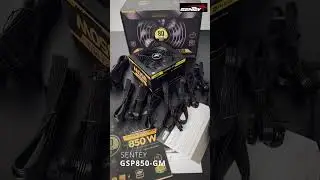 CLIP ML Fuente Sentey GSP850-GM 80 Plus Gold #gaming #pc #pcgaming #unboxing #rtx #gamer #nvidia