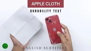 World's Most Expensive Mobile Cleaning Cloth - Apple Polishing Cloth | English Subtitles