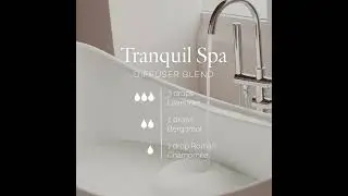 Spa Day at Home: Tranquil Diffuser Blend in Seconds! 🌿