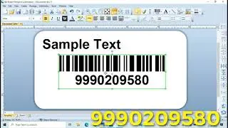How to Create Label design/ Template in Bartender in hindi #xpertbarcode