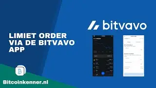 Bitvavo limiet order via de app - Plaats eenvoudig limiet orders via de Bitvavo app!