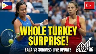 Ultimate Turkey Showdown Alexandra Eala's LIVE Update vs Zeynep Sonmez   Online Buzz EXPLODES!