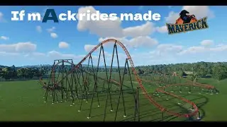If MACK rides made Maverick at cedar point / Planet Coaster 2