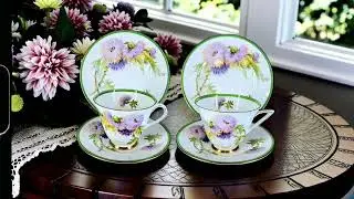 【Sunshine Antiques】20260105 Royal Doulton - ArtDeco Glamis Thistle H4601 signed by PCurnock G.10