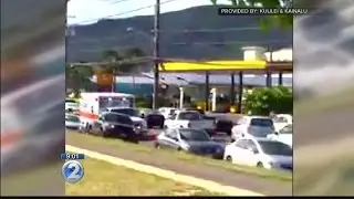 Traffic solution turns into nightmare on first day of Farrington Hwy. contraflow