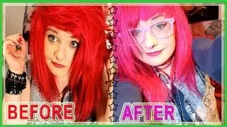 HOW TO GET HOT PINK HAIR!