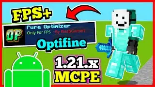 🔥 MEJORA los FPS de tu MCPE con UNA TEXTURA! 😼 | Pure Optimizer 💚