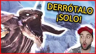 🔥 Cómo Derrotar al TITÁN de HIELO ❄️ Completamente SOLO en ARK Survival Ascended 🦕💪