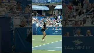 Queen V in motion 👑 #WTA #Tennis #VenusWilliams #MubadalaCitiDCOpen