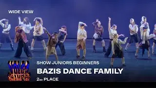Volga Champ 22 | Show Juniors Beginners | 2nd place | Wide view | Bazis dance family
