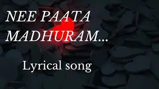#melodious#Nee pata madhuram full lyrical song from 3 dhanush movie#Dhanush#Shruthi haasan#Anirudh