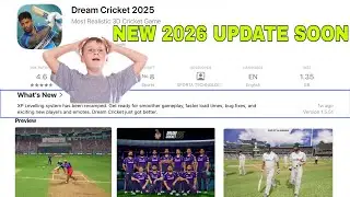DREAM CRICKET 2025 LIVE🔥🥶AFTER CRICKET 24 - NEW 2026 UPDATE SOON - BEST GRAPHICS - #dreamcricket25