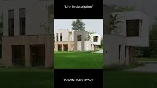 Two-Story Modern House Plan with Flat Roof