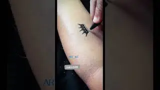 Attractive king crown👑tattoo🔥😎#shorts #art #youtubeshorts #viral #trending #tattoo #drawing