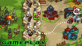 🔴 Towerwall - Castle Defense OFFLINE Strategy Android Gameplay 2021