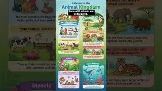 Animals in English - Pets, Wild Animals, Insects & Sea Creatures #english #learning #learnenglish