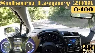 С чем вернулась Subaru Legacy? Разгон от 0 до 100