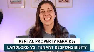 Rental Property Repairs: Landlord vs. Tenant Responsibility