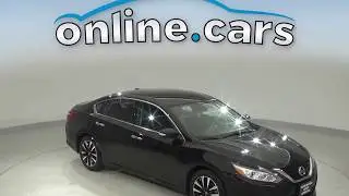 A99734TA Used 2018 Nissan Altima 2.5 SL FWD 4D Sedan Black Test Drive, Review, For Sale