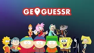 Команда из Южного Парка и Губка Боб Квадратные Штаны играют в GeoGuessr со специальными гостями.