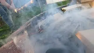 Kraton 8s- SMC Battery up in Smoke