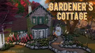 Садовый коттедж│Строительство│Gardener's Cottage│SpeedBuild [The Sims 4]