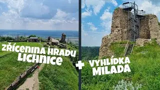 Výlety po Česku - na zříceninu Lichnice přes bez-zásahové území Lovětínská rokle