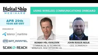 Using wireless communications onboard - with Rem Offshore