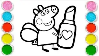 Peppa Pig Drawing, Painting & Coloring For Kids and Toddlers_ Child Art