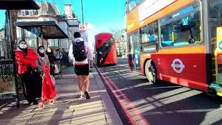 LONDON Walk from VICTORIA Station to HYDE PARK Corner