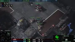 TvZ 1 base ravager all in defending