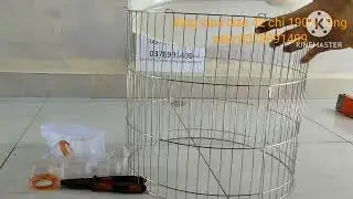 LỒNG INOX NUÔI KHƯỚU || LỒNG CHIM NHỒNG, VẸT GIÁ RẺ