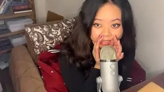 ASMR Cupped Whispers and Soft Spoken (self q&a)
