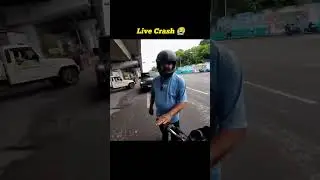 Live Crash 😭 | Duke 390 crash | Splendor accident #mt15 #duke390 #splendor #crash #accidente #jammu