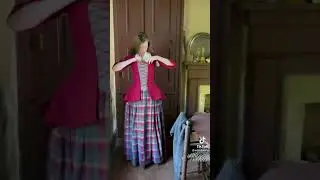 #grwm Outlander edition #outlander #18thcentury #booktok #fyp #clairefraser #costume